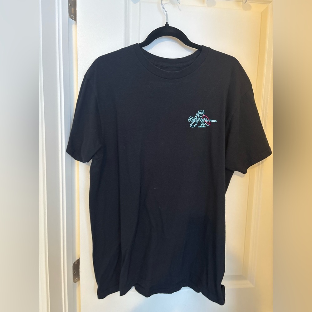 OVO October’s Very Own Black T-Shirt – Front & Back Graphic – Size L – Authentic